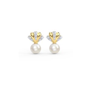Cinderella Shining Diva Pearl Stud Earring